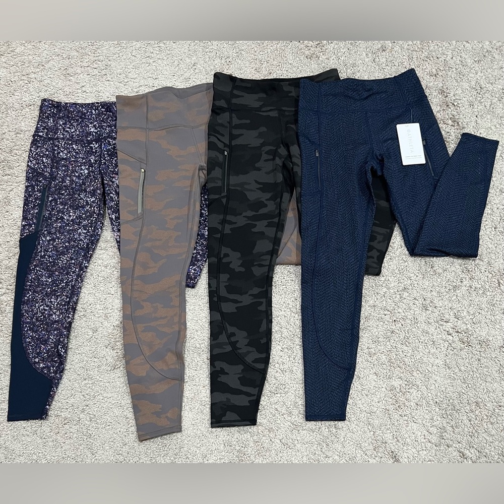 Athleta Rainier leggings (xs and s)